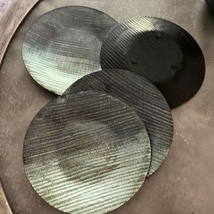 Beautiful glass plates.